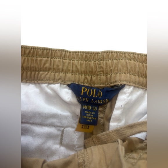 Polo Ralph Lauren Khaki Jogger Pants for Boys Size 10-12 Medium - Picture 5 of 7